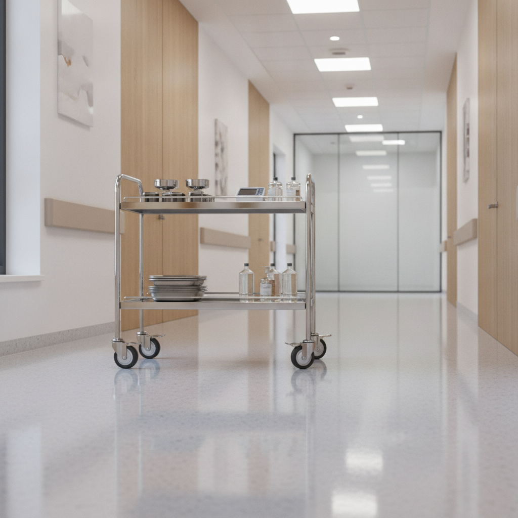 Aço inox em hospitais: por que a higienização é essencial